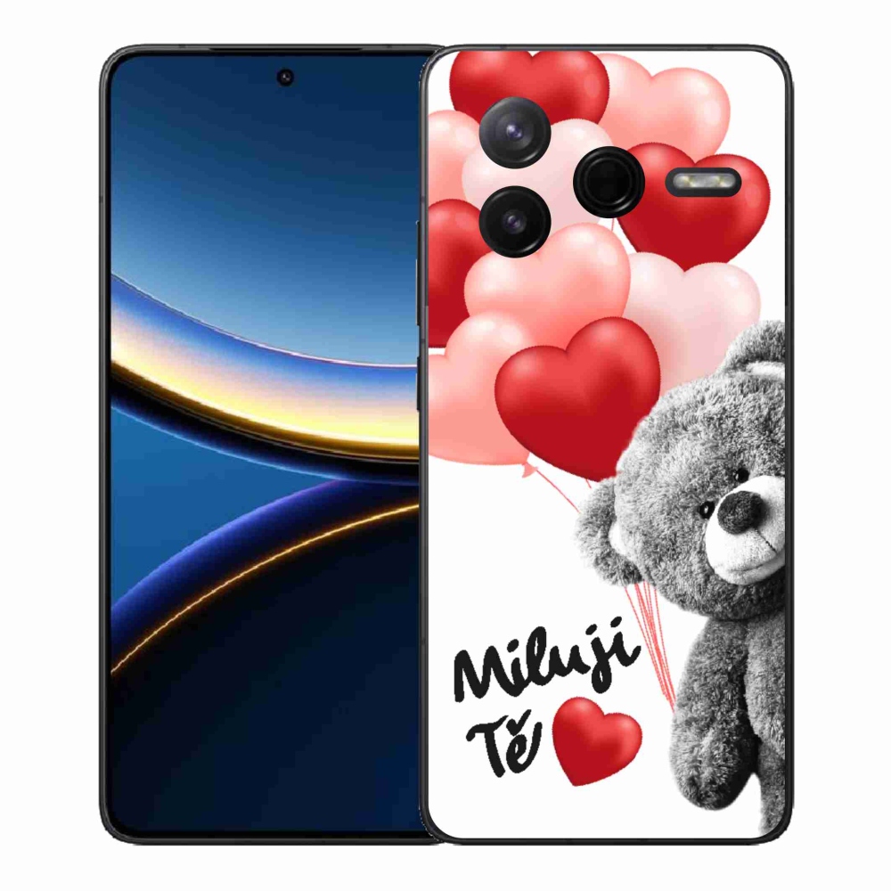Gelový kryt mmCase na Xiaomi Poco F7 Pro - miluji Tě