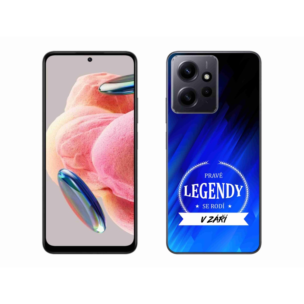 Gelový kryt mmCase na Xiaomi Redmi Note 12 4G - legendy v září modré pozadí