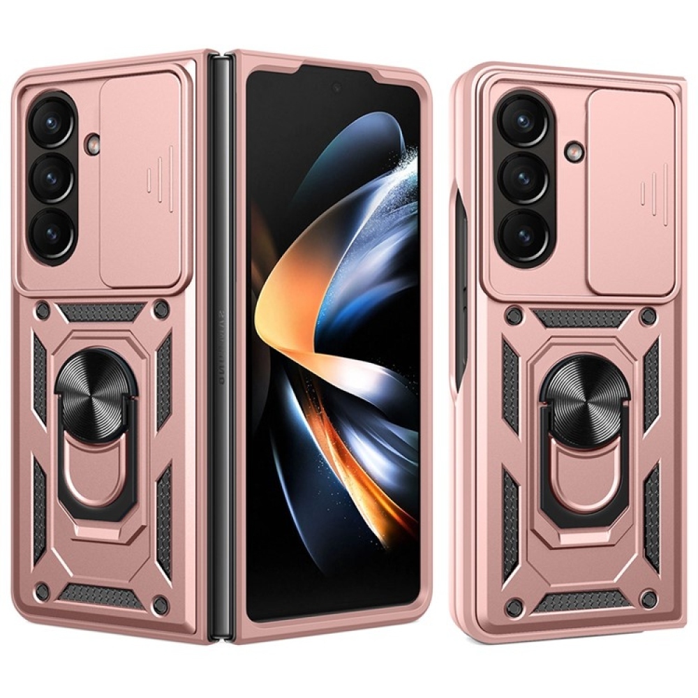 Slide odolný kryt na Samsung Galaxy Z Fold7 5G - růžovozlatý