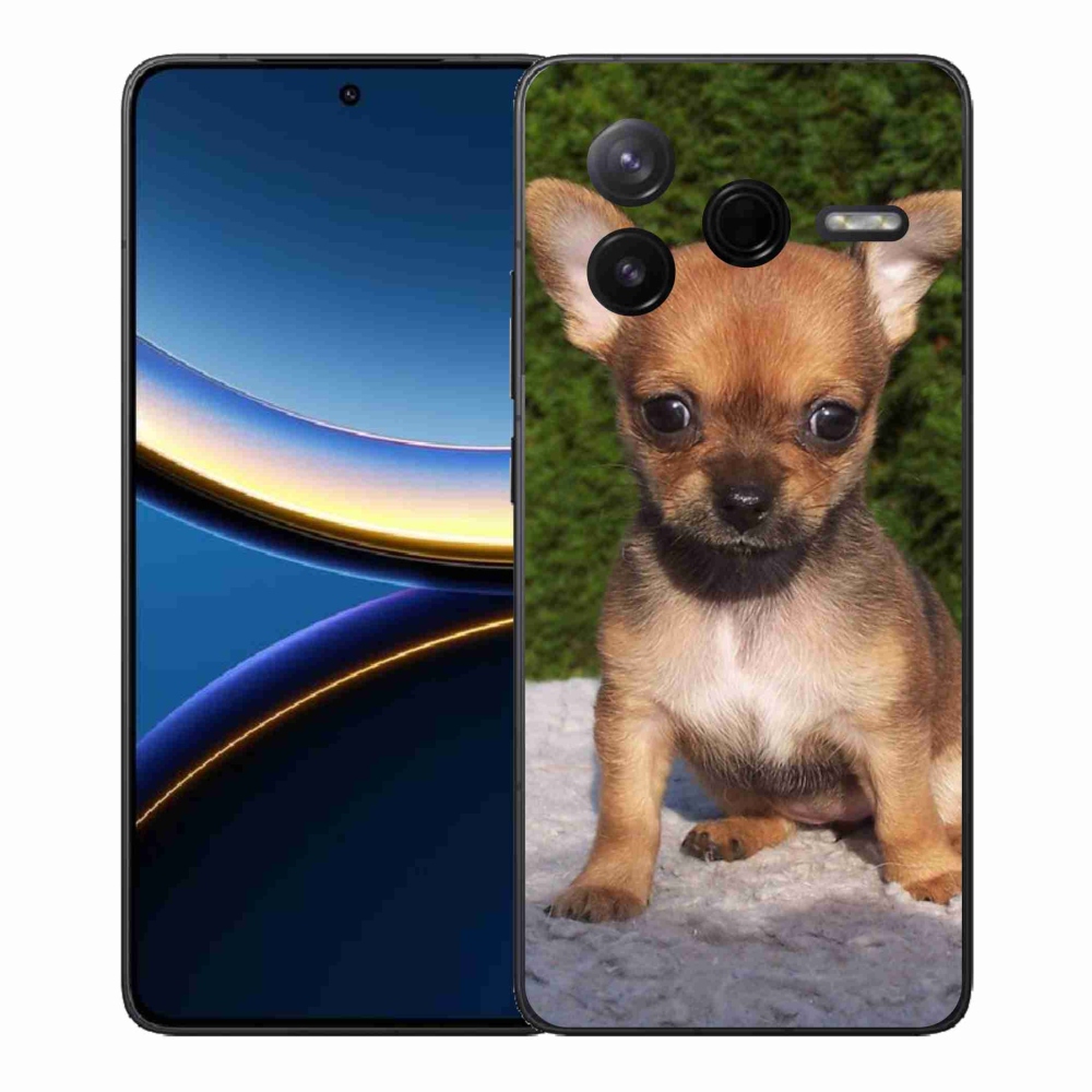 Gelový kryt mmCase na Xiaomi Poco F7 Pro - čivava 3