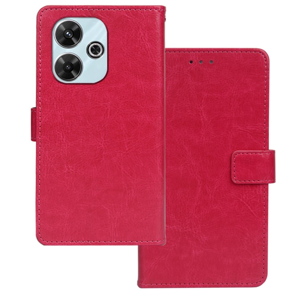 IDEWEI knížkové pouzdro na Xiaomi Redmi 13 4G/Poco M6 4G - rose