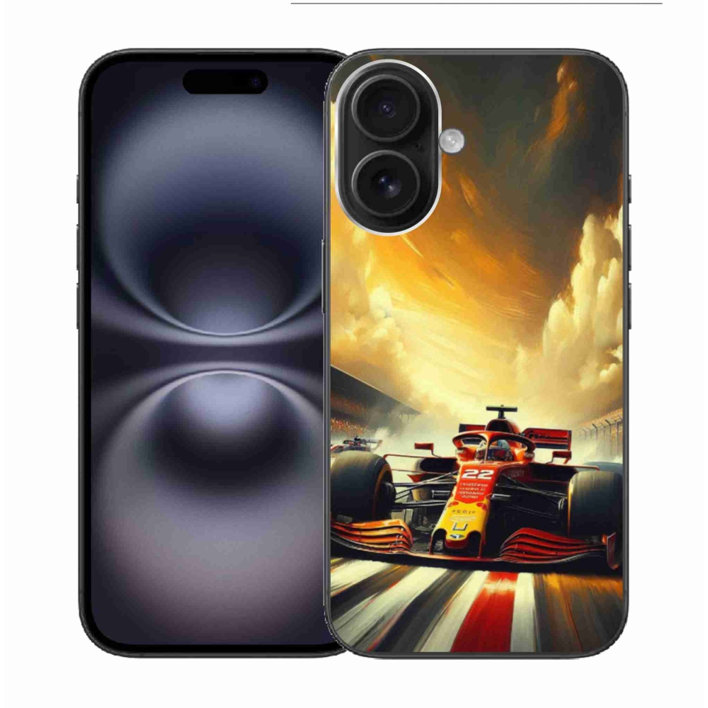 Gelový kryt mmCase na iPhone 16 - formule 2