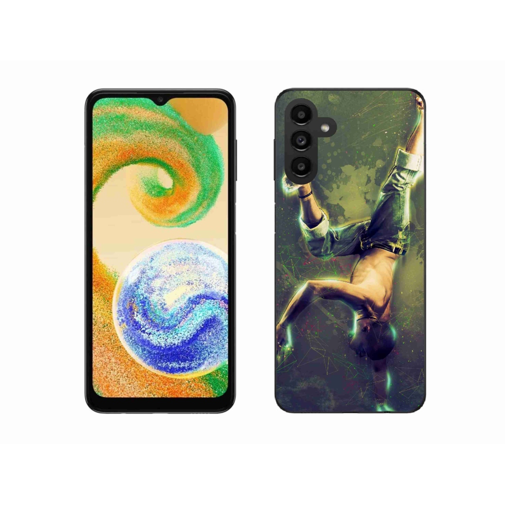 Gelový kryt mmCase na Samsung Galaxy A04s (164.7x76.7x9.1mm) - breakdance
