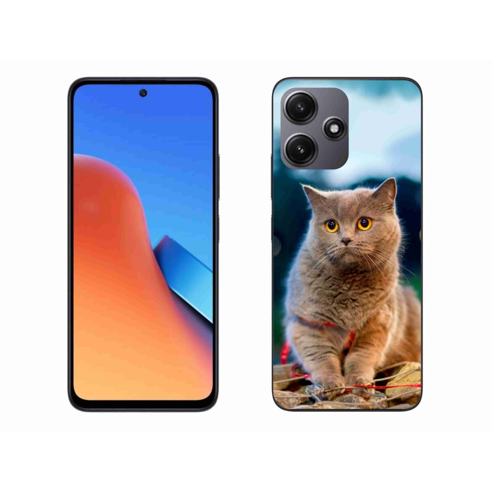 Gelový kryt mmCase na Xiaomi Redmi 12 5G - britská modrá 2