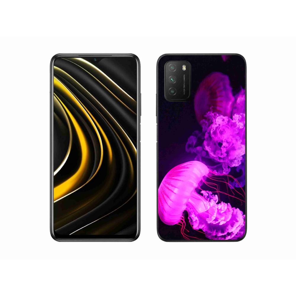 Gelový kryt mmCase na Xiaomi Poco M3 - medúza 1