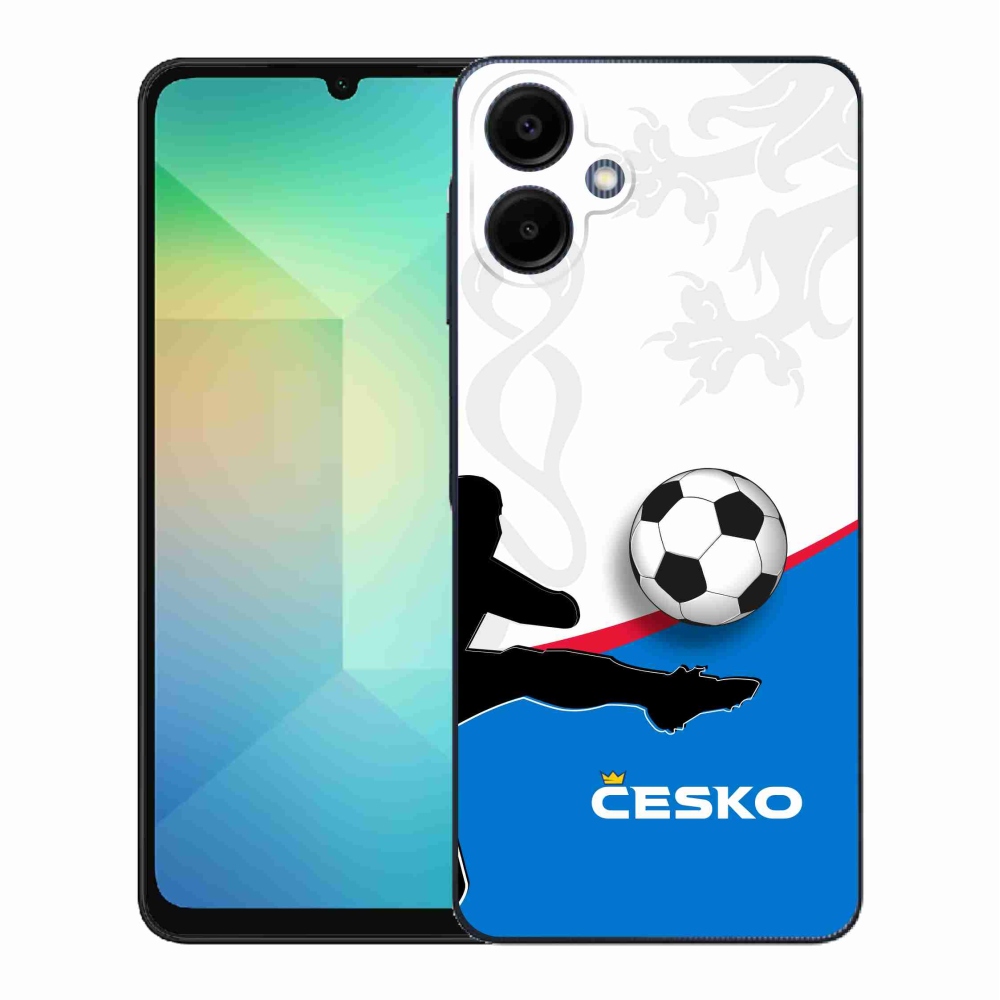 Gelový kryt mmCase na Samsung Galaxy A06 4G - fotbal Česko 3