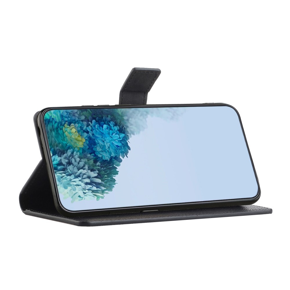 Litchie knížkové pouzdro na Xiaomi Redmi Note 14 Pro 5G/Poco X7 5G/Note 14 Pro+ 5G - černé