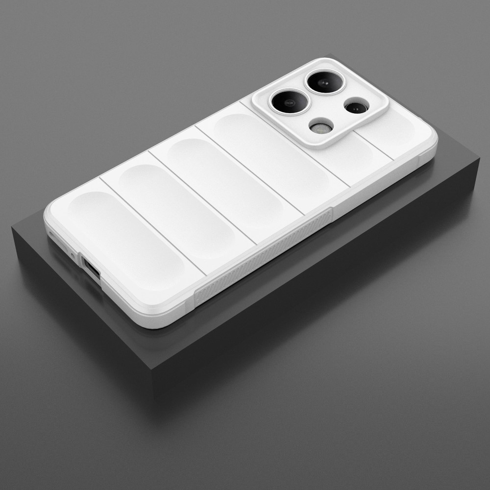 Rugg odolný gelový obal na Xiaomi Redmi Note 13 - bílý