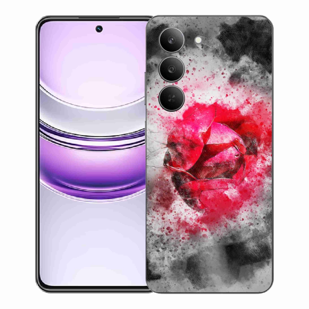 Gelový kryt mmCase na Realme 14x 5G - abstrakt 9