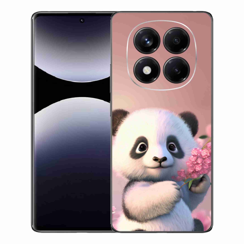 Gelový kryt mmCase na Xiaomi Redmi Note 14 Pro - roztomilá panda