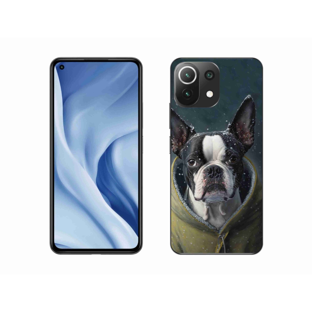 Gelový kryt mmCase na Xiaomi Mi 11 Lite 4G/5G - buldoček