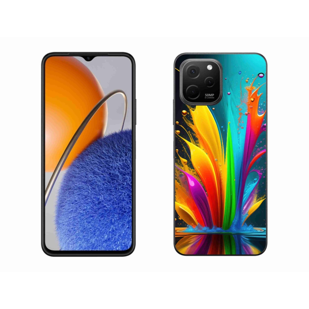 Gelový kryt mmCase na Huawei Nova Y61 - abstraktní motiv 1
