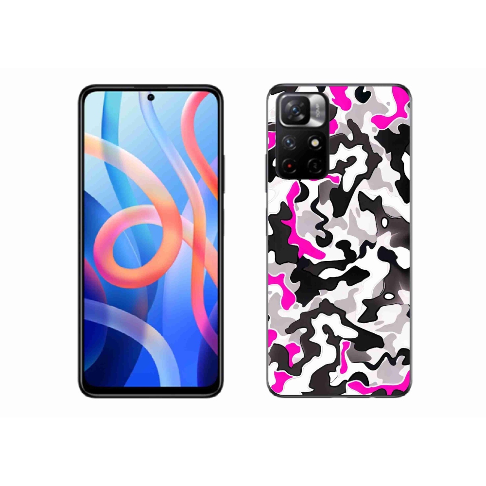 Gelový kryt mmCase na Xiaomi Redmi Note 11S 5G - maskáčový vzor 5