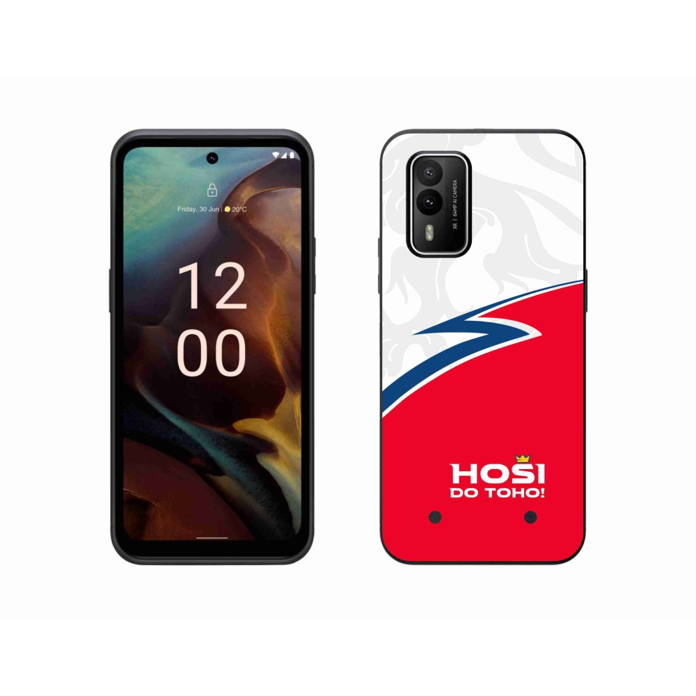 Gelový kryt mmCase na Nokia XR21 - hoši do toho 1