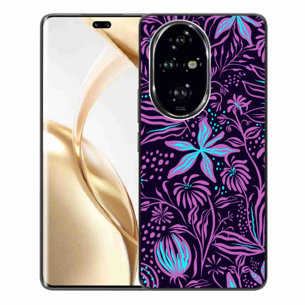 Gelový kryt mmCase na Honor 200 Pro 5G - květiny 2