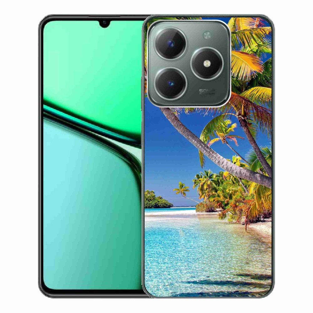 Gelový obal mmCase na Realme C61 - mořská pláž