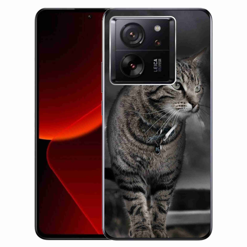 Gelový kryt mmCase na Xiaomi 13T/13T Pro - kočka