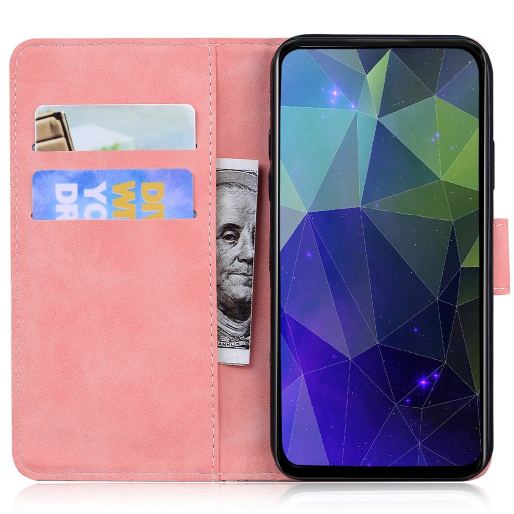 Solid knížkové pouzdro na Realme 12 5G/12x 5G - růžové