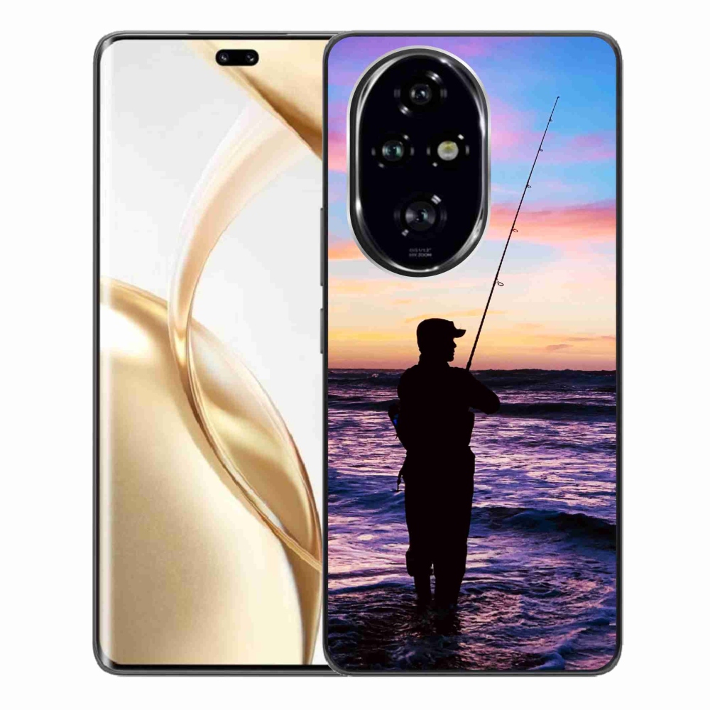 Gelový kryt mmCase na Honor 200 Pro 5G - rybaření 1