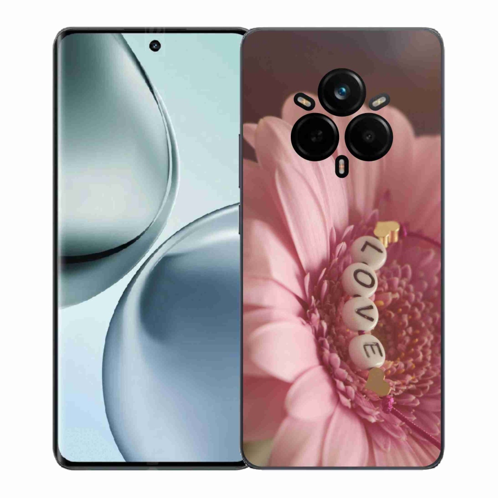 Gelový kryt mmCase na Realme 14 Pro+ 5G - přívěsek love