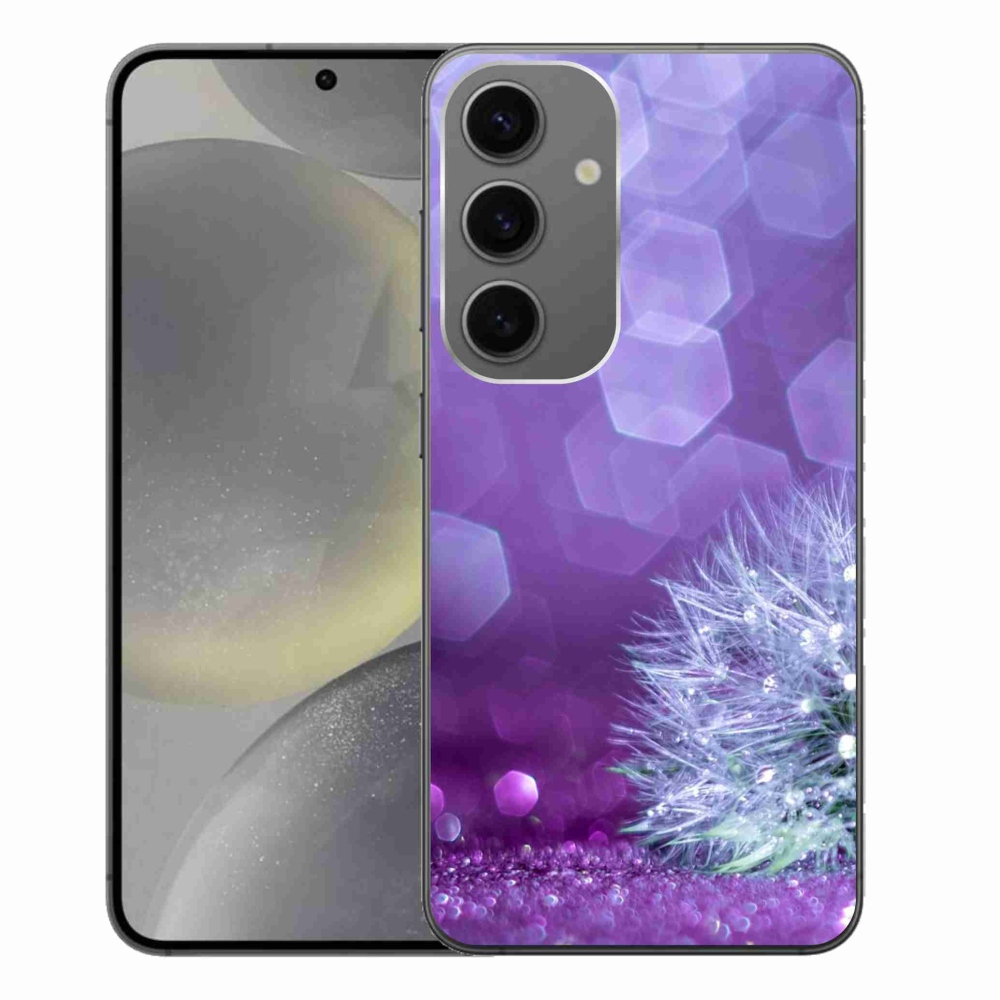 Gelový kryt mmCase na Samsung Galaxy S24+ - odkvetlá pampeliška 2