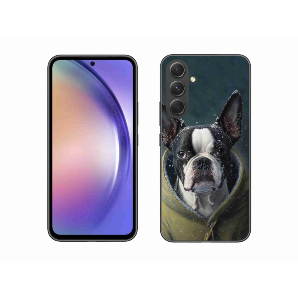 Gelový kryt mmCase na Samsung Galaxy A54 5G - buldoček