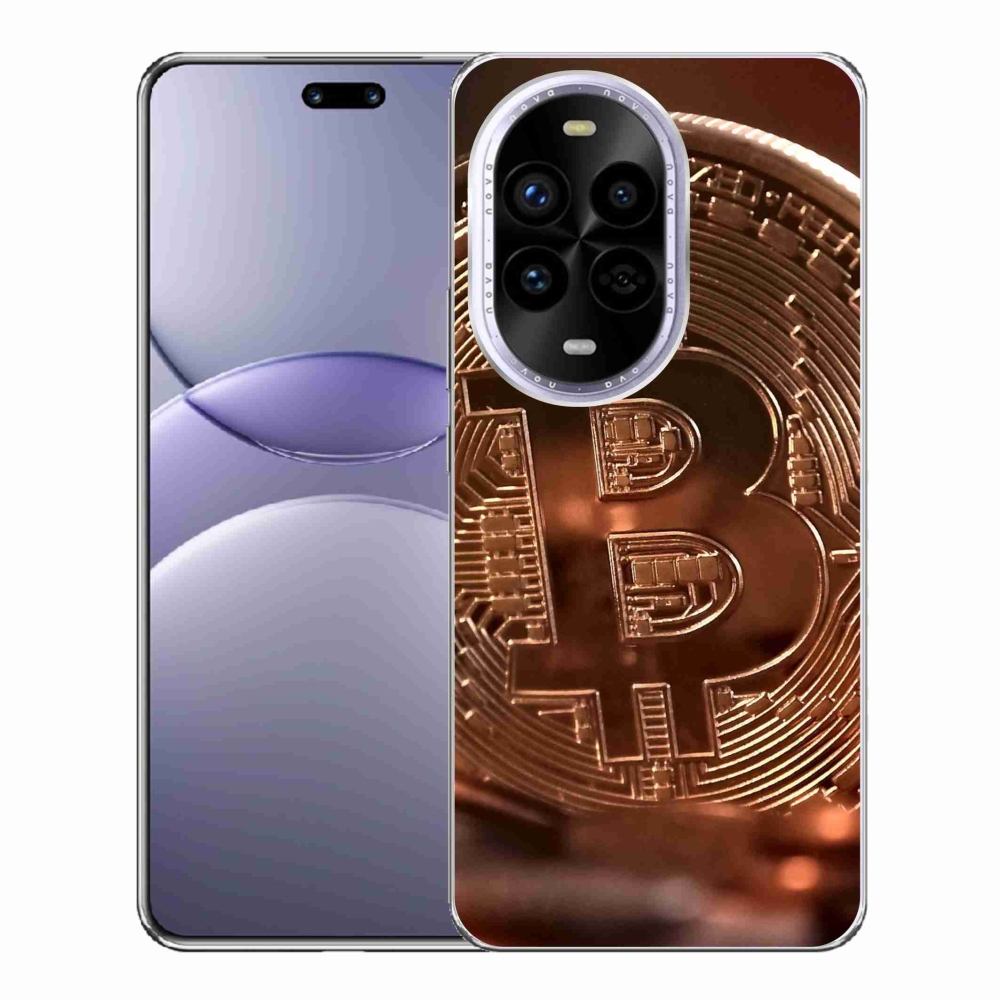 Gelový kryt mmCase na Huawei Nova 13 Pro 5G - bitcoin