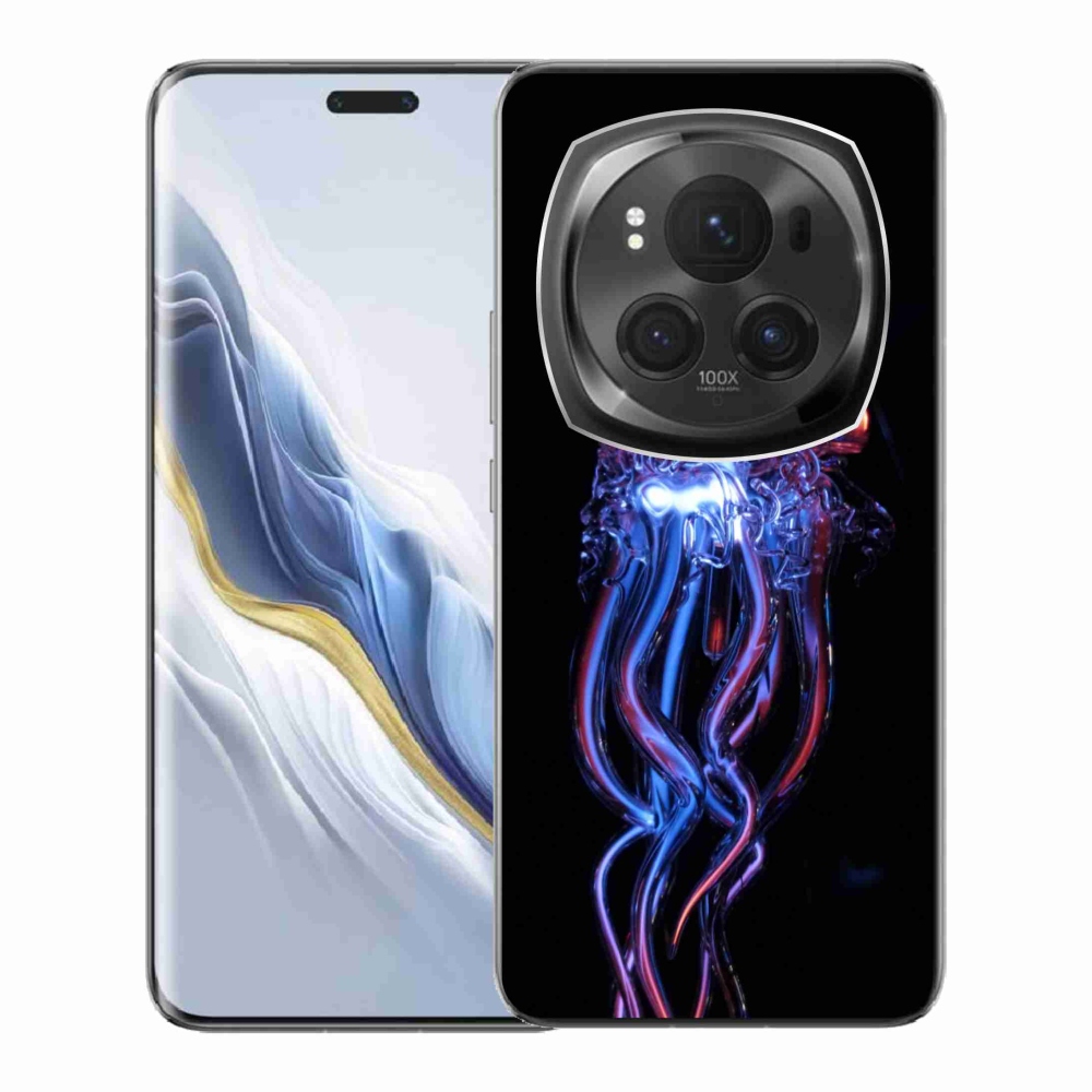 Gelový kryt mmCase na Honor Magic 6 Pro 5G - medúza