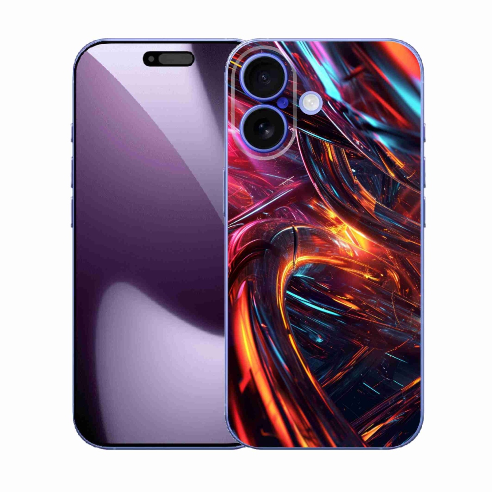 Gelový kryt mmCase na iPhone 17 - abstraktní motiv 10