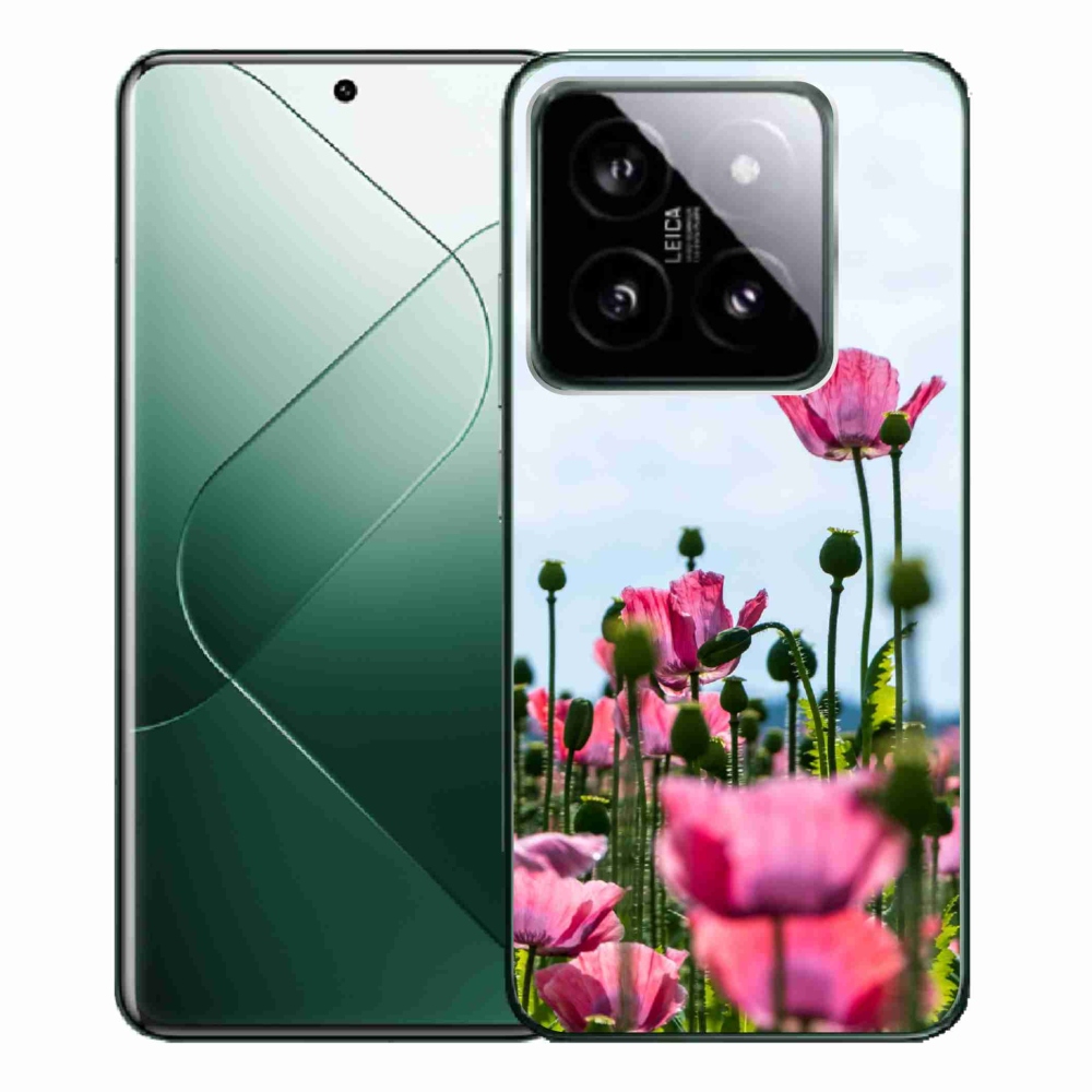 Gelový kryt mmCase na Xiaomi 14 Pro - vlčí mák