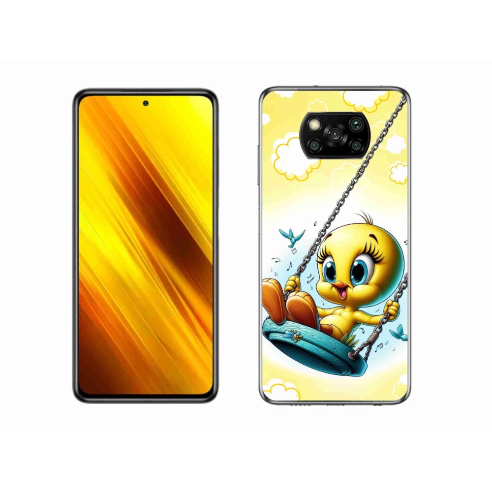 Gelový kryt mmCase na Xiaomi Poco X3 - tweety