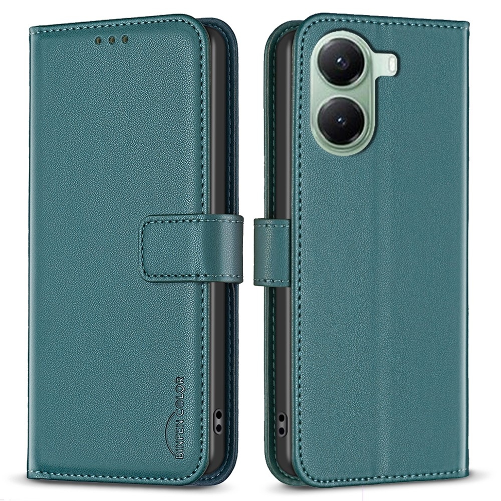 BNF knížkové pouzdro na Xiaomi Poco X7 Pro 5G - zelené