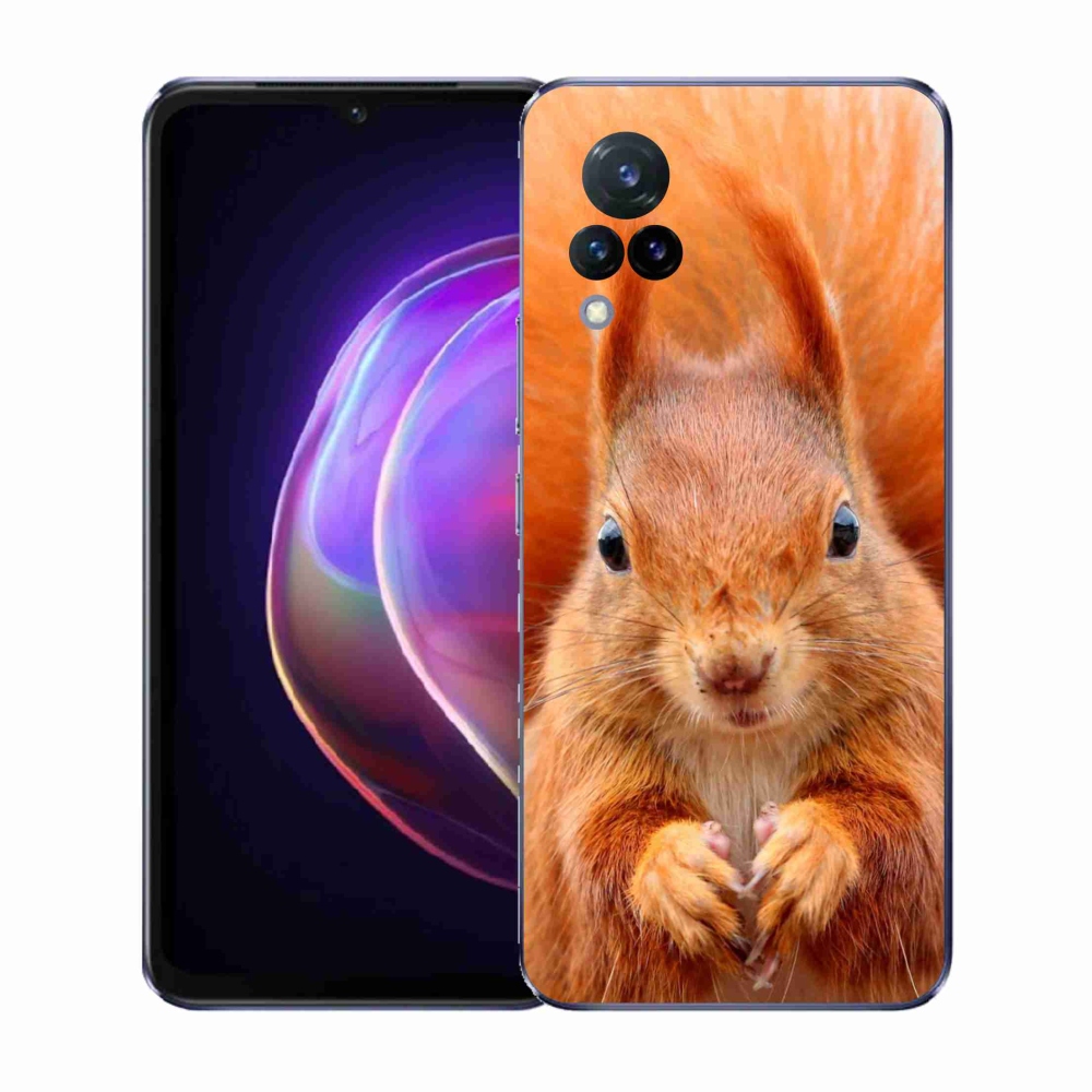 Gelový kryt mmCase na Vivo V21 4G/5G - veverka