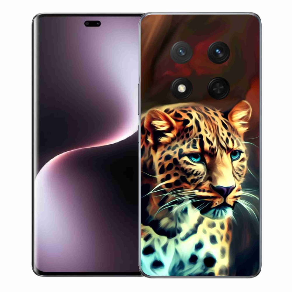 Gelový kryt mmCase na Honor Magic 7 Lite 5G - leopard