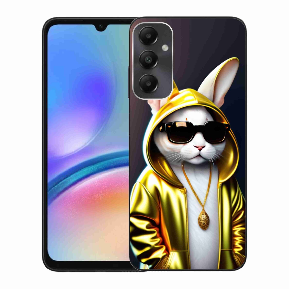 Gelový kryt mmCase na Samsung Galaxy A05s - kočka boss