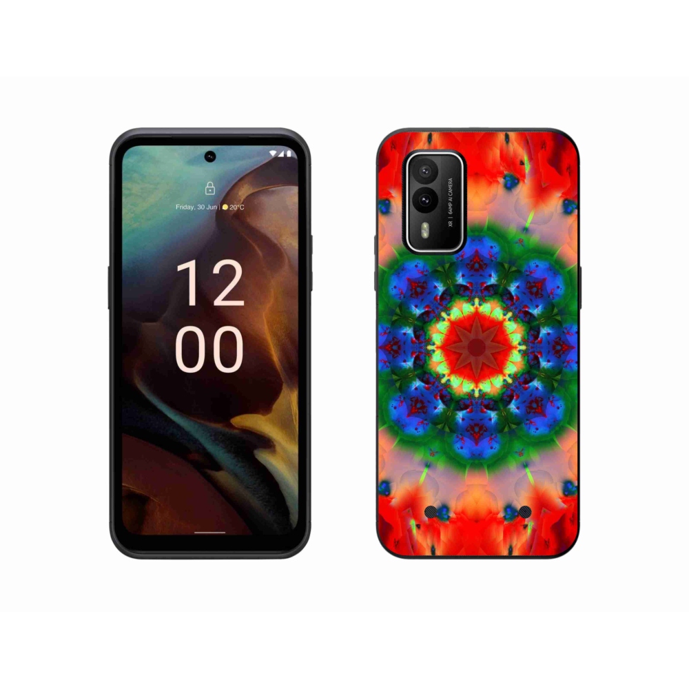 Gelový kryt mmCase na Nokia XR21 - abstrakt 5
