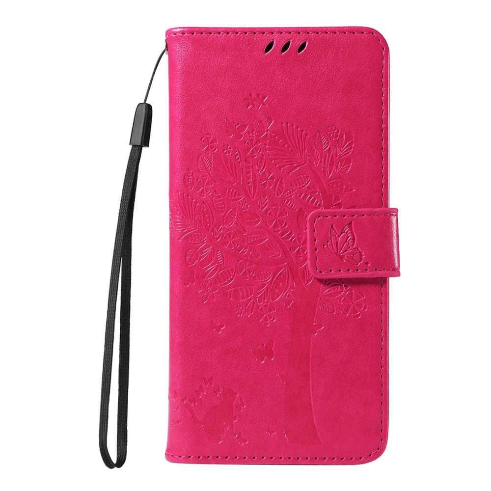 Trees knížkové pouzdro na Xiaomi Redmi 15C 4G/5G (173mm) - rose
