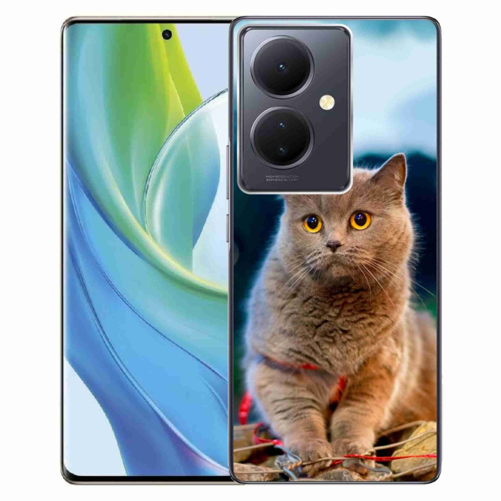 Gelový kryt mmCase na Vivo V29 Lite 5G - britská modrá 2