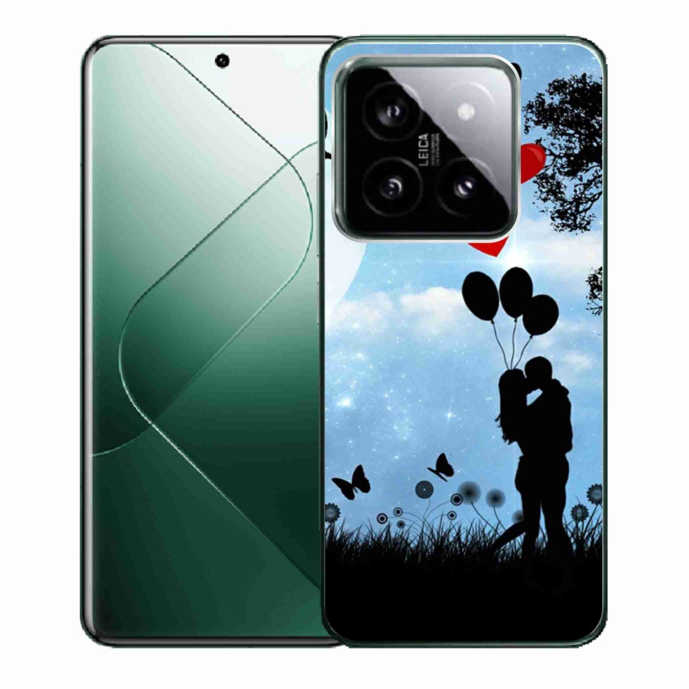 Gelový obal mmCase na Xiaomi 14 - zamilovaný pár