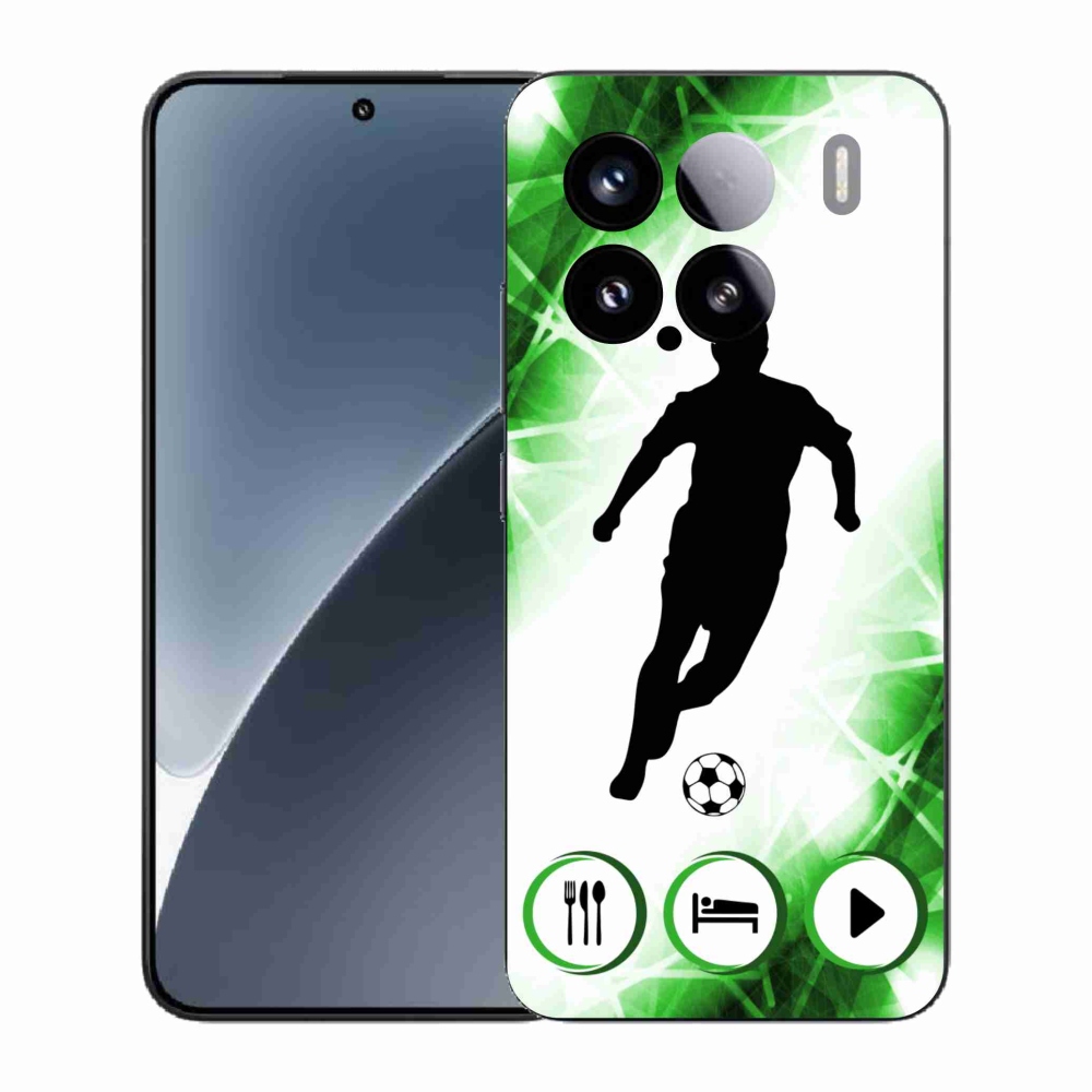 Gelový kryt mmCase na Xiaomi 15 - fotbalista