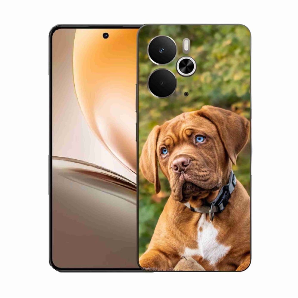 Gelový kryt mmCase na Realme 14 5G - štěně 