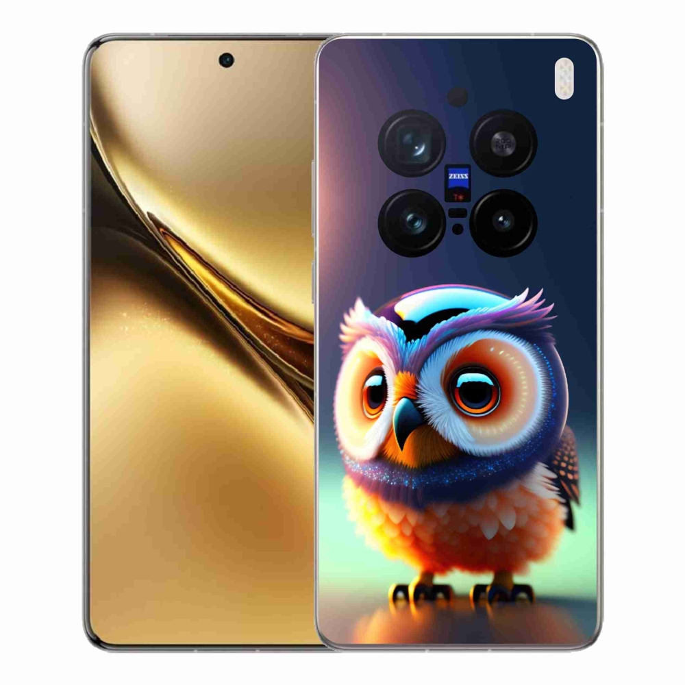 Gelový kryt mmCase na Vivo X200 Pro 5G - sovička