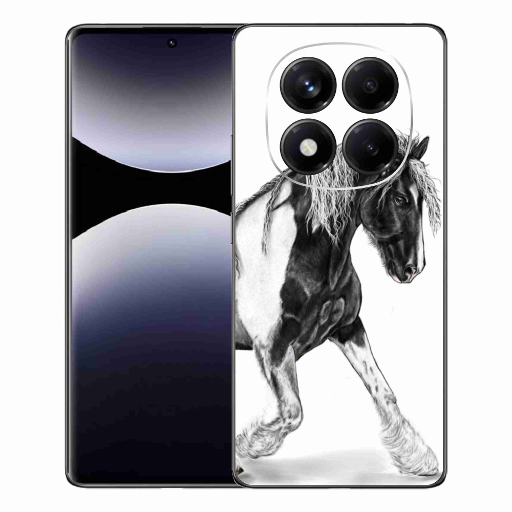 Gelový kryt mmCase na Xiaomi Redmi Note 14 Pro - kůň