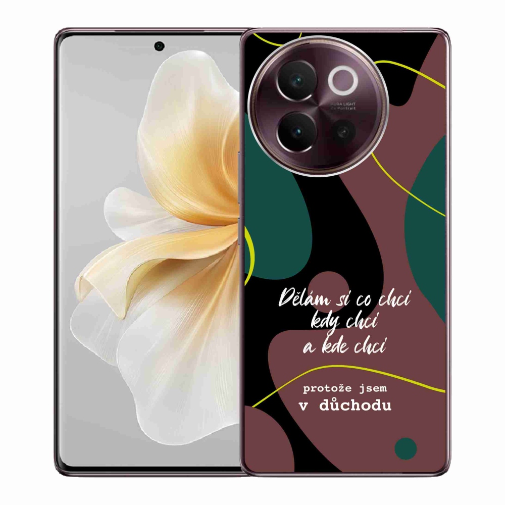 Gelový kryt mmCase na Vivo V40 Lite 5G - vtipný text 10 černé pozadí