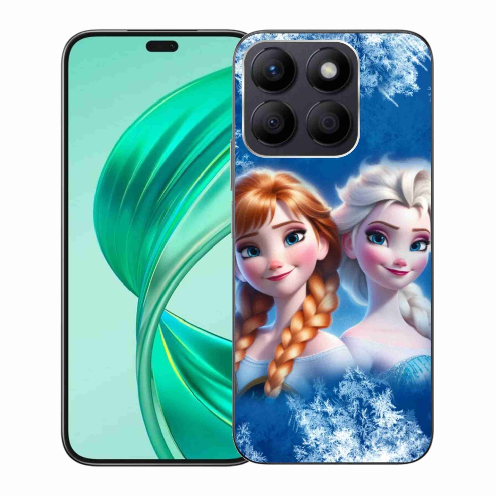 Gelový kryt mmCase na Honor X8b - ledové království 2