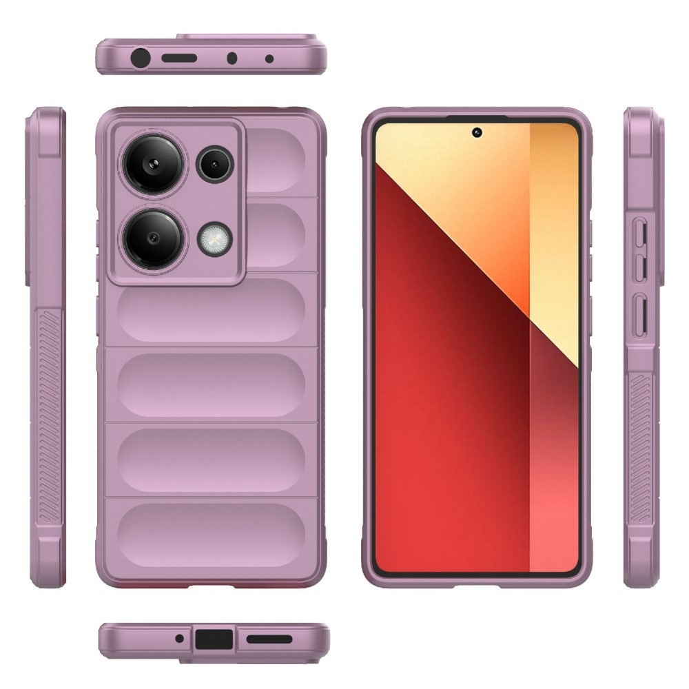 Rugg odolný gelový obal na Xiaomi Redmi Note 14S - světlefialový