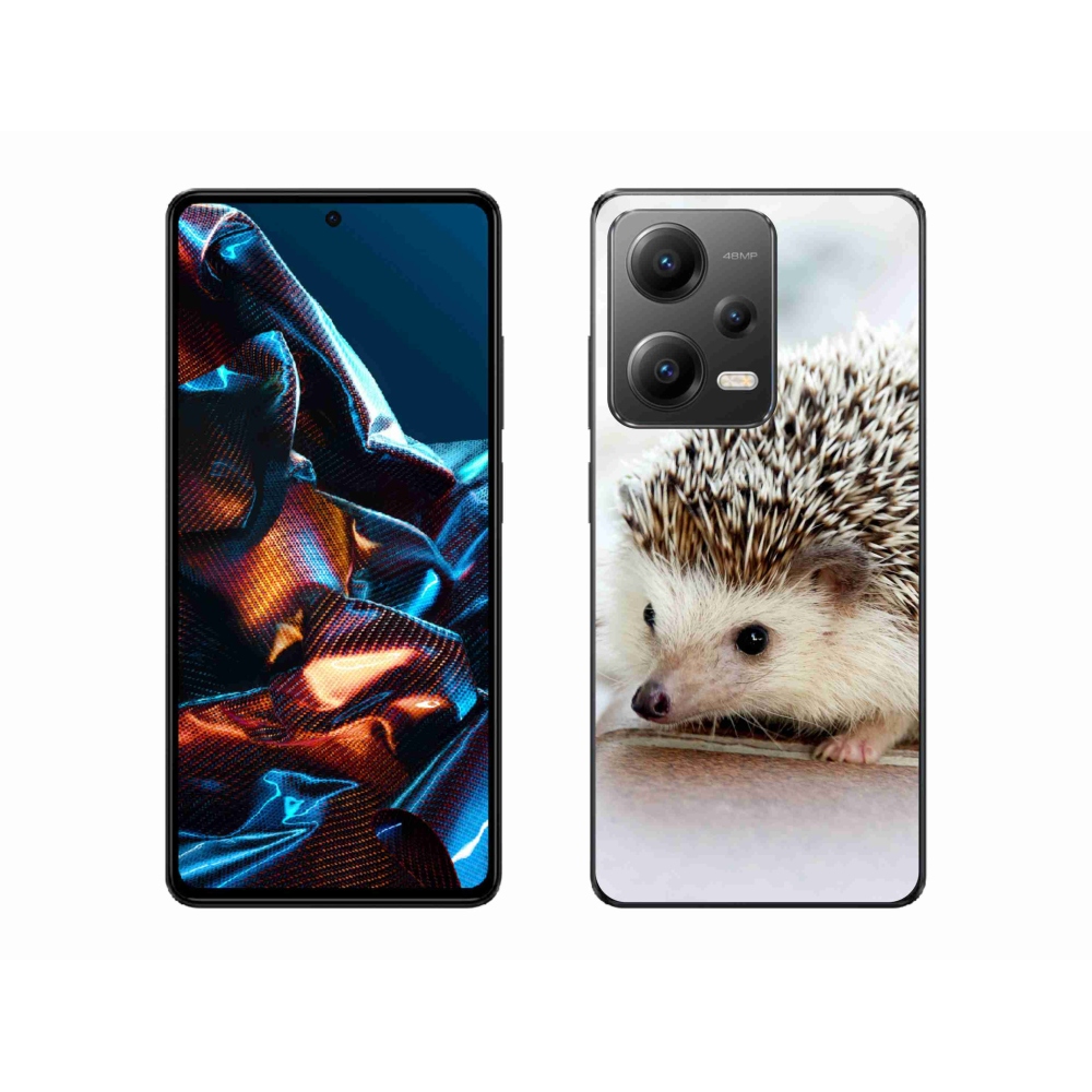Gelové pouzdro mmCase na mobil Xiaomi Redmi Note 12 Pro 5G - ježek