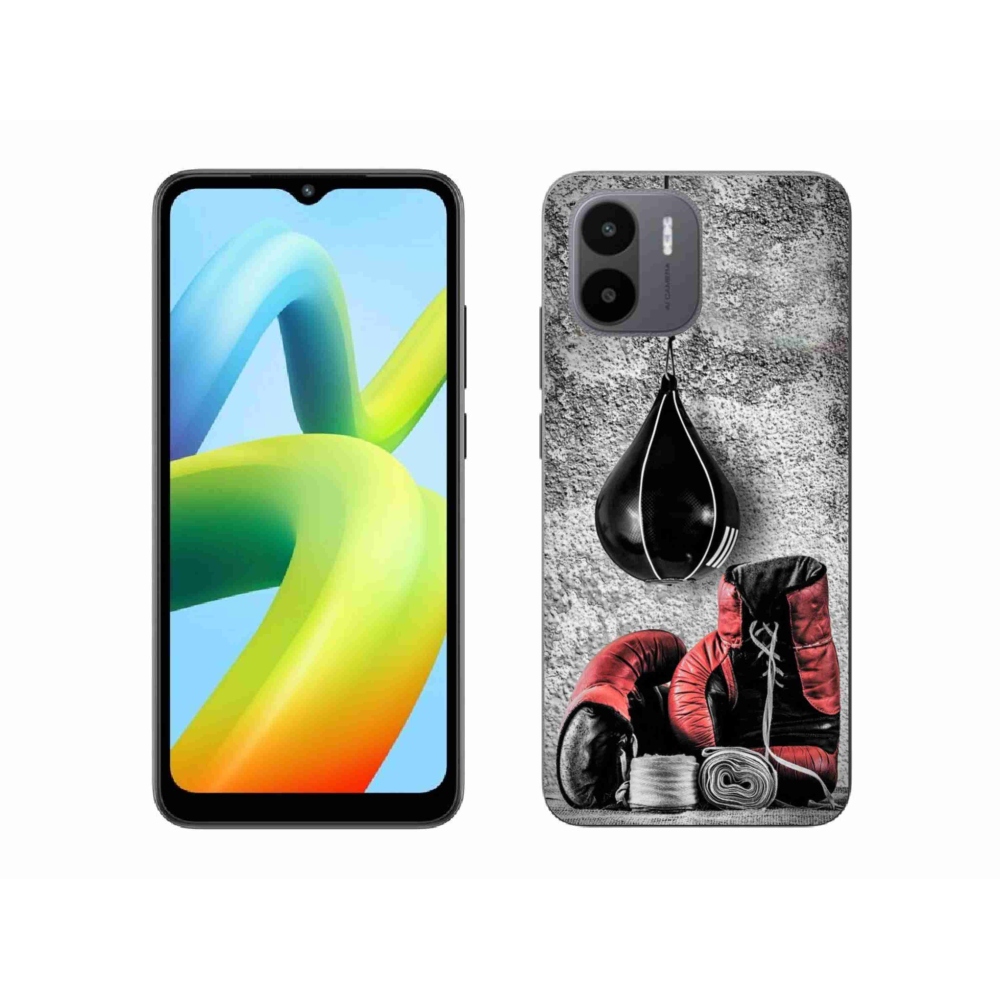 Gelový kryt mmCase na Xiaomi Redmi A1 - boxovací pytel a rukavice