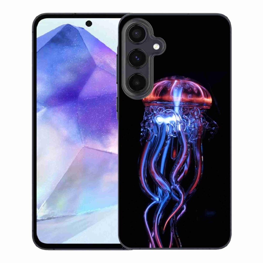 Gelový kryt mmCase na Samsung Galaxy A55 5G - medúza