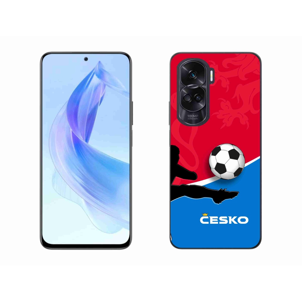 Gelový kryt mmCase na Honor 90 Lite - fotbal Česko 2